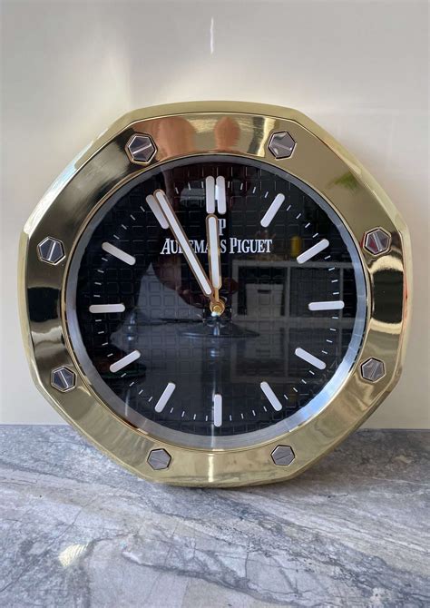 audemars piguet wall clock replica|audemars piguet perpetual clock.